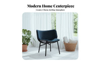 Wood Frame Armchair Nordic Design Lounge Chair Minimalist design Single Seater for Reception Area