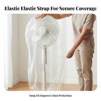 Fan Dust Protector Dustproof Dust Cover Thickened Material Appliance Cover for Homeowners, Renters, Storage, Living Room, Moving