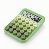 Desktop Calculator Tilted Screen Electronic Calculator Electronics Big-Button Portable for Office Workers, Classroom, Dorm Room
