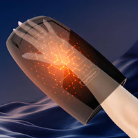 Heating Function Electric Hand Massager Portable Design Electric Hand Massager with Heat Vibration Massage for Gamers