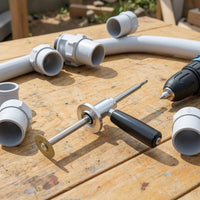 Adjustable Depth Internal Pipe Cutter Inside Drill Pipe Cutter Ergonomic Cutting Tool Compact for Plumbing