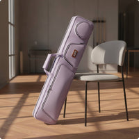Multi-Pocket Pool Cue Bag with Shoulder Strap Structured Pool Cue Case with Pockets Slim Organized for Billiards Hall, Travel