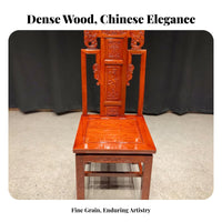 Chinese Roundrear Armchair Traditional Design Indoor Furniture for leisure corner