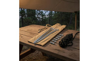 Awning Fitting Kit Ground Stakes Awning Installation Set Vehicle Accessory Guy Ropes Outdoor Gear Storage Pouch