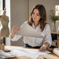 Full-Open Grey-Backed White Cardboard for Garment Pattern Making and Shirt Lining