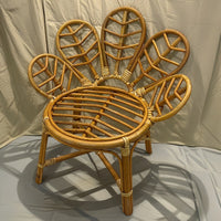 Chinese Style Rattan Single Chair for Balcony and Garden