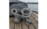 Thickened Material Inflatable Boat Air Valve Long-Lasting Inflatable Boat Valve Easy to Install Marine Equipment Double Seal for Fishing, Repair