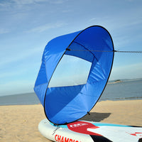 46-inch Portable Folding Sail for Kayaks, Canoes, and SUP Paddle Boards