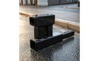 Trailer Hitch Extension Arm Welded Steel Double Coupler Hitch Extension Versatile Double Coupler for Towing