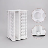 Paint Bottle Storage Rack Vertical Paint Rack with Rotating Base Sturdy Neat for Crafters, Art Studio, Craft Room