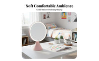 light-emitting diode Light Lighted Makeup Mirror Portable Lighted Vanity Mirror Adjustable Brightness individual wellness Item crystal clear for Students, Women, female individuals, Dorm Room, Dressing Table, Bedroom, Bathroom