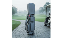 Wheeled Golf Club Transport Bag Large Storage Airline Approved Golf Case Communication Card Holder Sports Gear