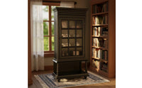 Miniature Armoire with Openwork Unpainted Dollhouse Cabinet Handcrafted Dollhouse Cabinet with Shelf for Hobbyists, Collectors, Diorama