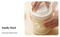 Large Capacity Yogurt Strainer Fast Filtration Yogurt Filter Press Sans for Health Enthusiasts, Home Cooks