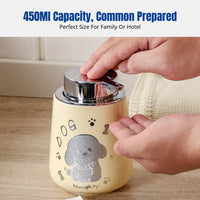 Ceramic Bathroom Lotion Bottle, Cartoon Creature, Soap Dispenser, Hotel, Home, Multi-Liquid Use, Random Style