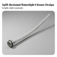 Gas Can Pouring Spill-Resistant pourer Flexible Gas Can Spout Anti-Overflow Flexible Propellant Nozzle