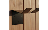 Ice Auger Storage Bracket L-Shaped Ice Auger Holder Secure for Garage, Workshop