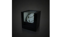 Automatic Watch Winder with Drawer Glossy Dual Watch Winder Safeguarding Quiet for Bedside Table