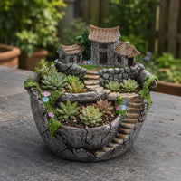 Courtyard Planter Flower Accents Village Planter Long-Lasting