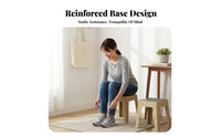 Thickened Construction Stackable Round Stool Space-Saving Design Round Backless Stool adaptable Pdurableic Seat adaptable Use for property owners, Families, Living Room, Entryway, Kitchen, Bedroom