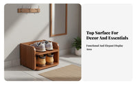 Space Saving Rotating Shoe Cabinet High Capacity Rotating Shoe Rack Adjustable Shelves Multi-Tier Storage Carousel Dustproof for Apartment Dwellers, Homeowners, Families, Entryway, Hallway, Bedroom, Living Room