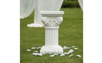 Roman Column Pedestal Column Pedestal Stone-Like Pillar for Wedding Planners, Gardens, Photo Backdrops, Patios