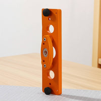 Clean-Cutting Cabinet Hinge Jig Accurate Hinge Hole Opener Compact Positioning Jig Machined for Woodworkers, Woodworking