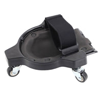 Rolling Knee Pad Ergonomic Wheeled Knee Pad Kneeling Sitting Creeper Swivel Lightweight for Carpenters, Flooring Installation