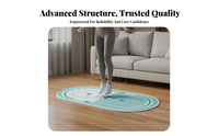 Noise Reducing Jump Rope Mat Protects Floors Skipping Mat Thickened Non-Slip Fitness Pad Multi-Functional for Home Gym, Apartment