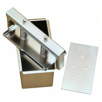 Stainless Steel Meat Shaping Tool Dishwasher Press Easy to Clean Meat Jelly Press for Chefs