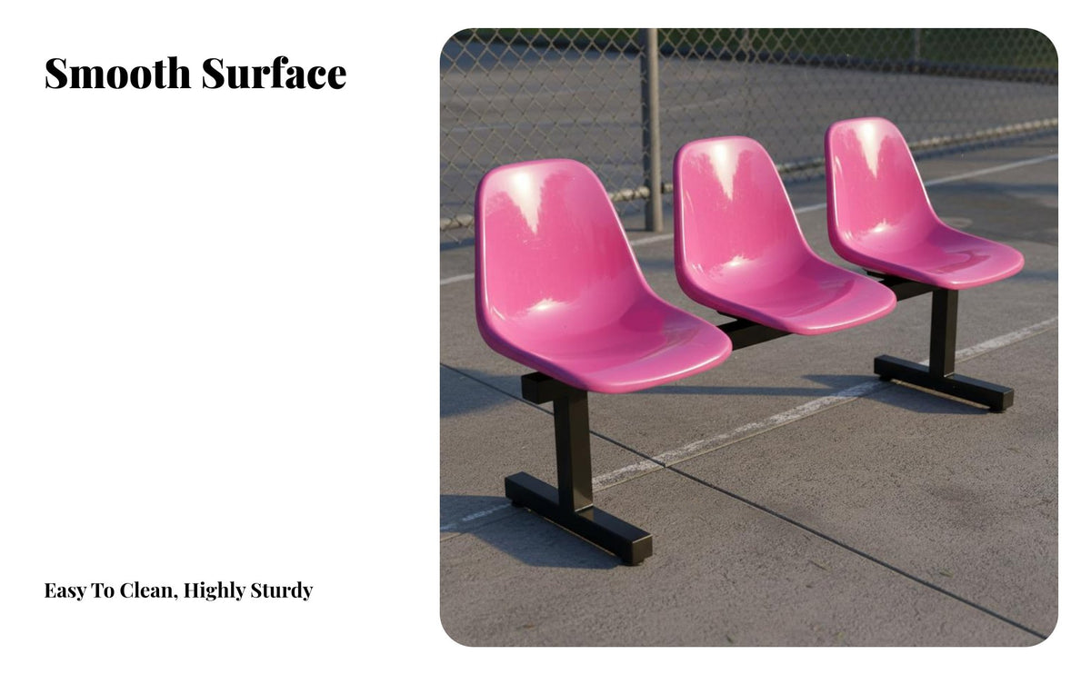 Long-Lasting Material Public Area Row Seating Sturdy Construction Hospital Infusion Chair Easy Assembly 3-Seater Waiting Bench Modular Design for Patients, Facility Managers, Business Owners, Stadiums, Airports, Bus Stations