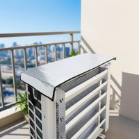 Heat Insulation Air Conditioner Outdoor Unit Cover Flame Retardant Outdoor Condenser Cover Waterproof Sunproof for Balcony, Rooftop