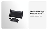 Rear Seat Tablet Mount 360 Degree Rotation Rear Seat Tablet Holder Rear Seat Amusement Stand No-Tools-Needed Installation