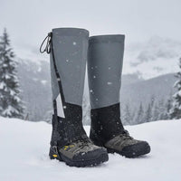 Snowproof Waterproof Gaiters Tear Resistant Waterproof Gaiter Lightweight for Mountaineering, Skiing