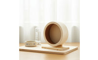 Hamster Wheel with Stand Wooden Hamster Running Wheel Sturdy for Habitats
