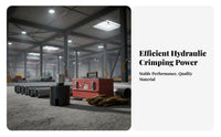 Heavy Duty Automatic Hydraulic Pipe Caliper Adjustable Jaw Electric Pipe Wrench Long-Lasting Enhanced Grip for Maintenance Technicians, Construction Workers, Professionals, Plumbing, Workshop