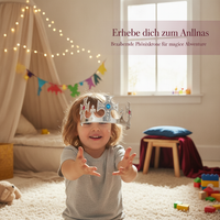 Halloween Kids' King and Princess Crown Props for Stage Performances and Awards
