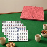 37-Size Mahjong Tiles Standard Composition Hong  -Style Mahjong Set Smooth