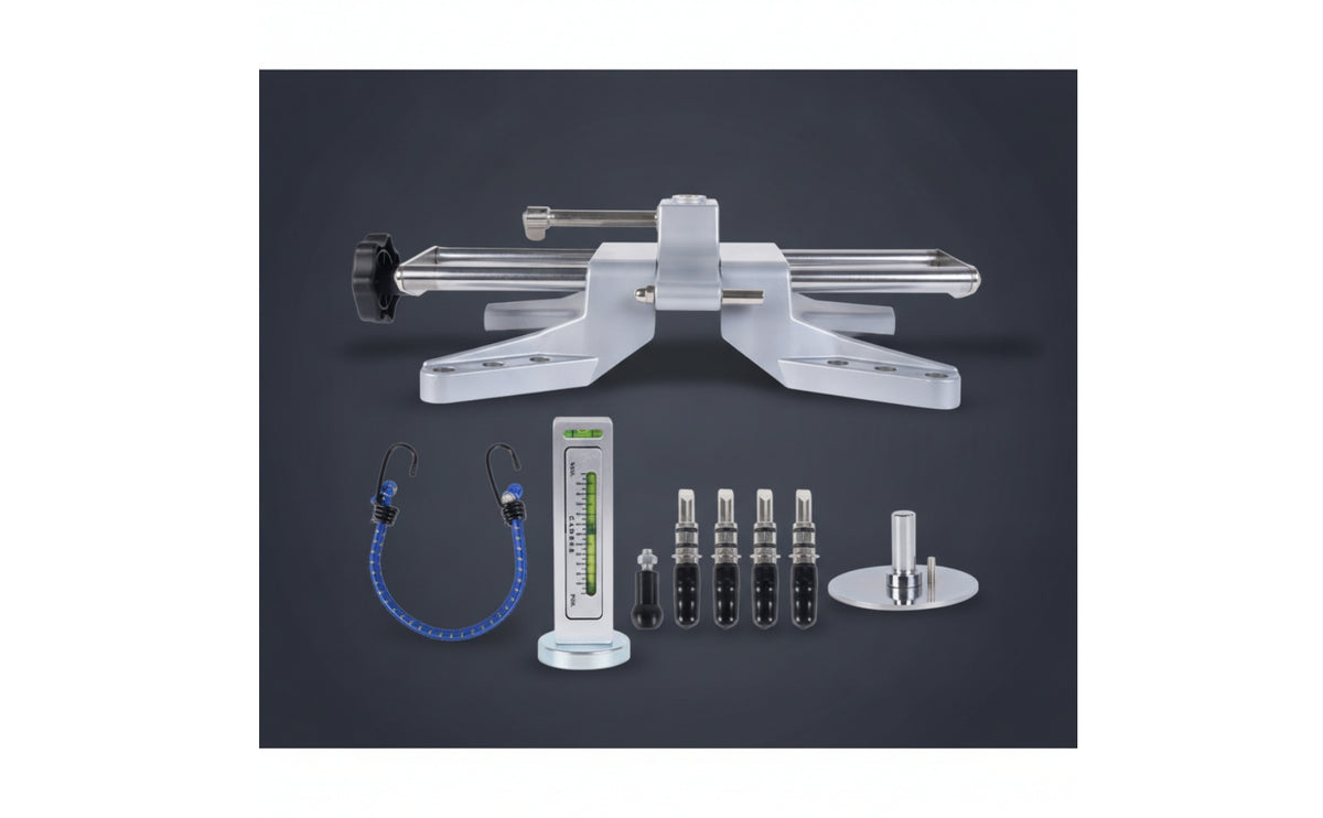 Car Wheel Alignment Tool with Clamps for 11-25 inch Rims