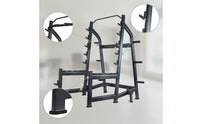 Squat Rack Heavy-Duty Squat Stand Freestanding Barbell Rack for Weightlifters, Powerlifters