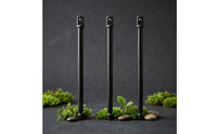 3 Pieces Extension Shaft with Square Drive Rust-Resistant Hex Shank Extension Impact Wrench Adapter Long for Mechanics