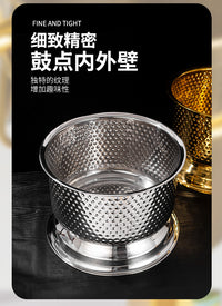 Stainless Steel Champagne Bucket with Double Wall