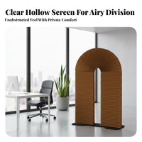 Foldable Design Expandable cellular partition Movable Accordion Paper Divider Portable Folding Screen Adjustable Shape for homeowners, Apartment Dwellers, separateice Workers, Entrance Hall, Bedroom, showcase