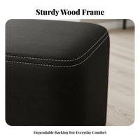 Sturdy and long-finaling Four-Legged Square Stool adaptable Four-Legged Square Seat adaptable Use Household Furniture adaptable Design for Children, homeowners, Entryway, Living Room, Bedroom, Bathroom