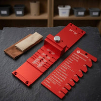 Honing Guide Threaded Adjustment Sharpening Jig Easy to Use