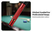 Pool Cue Extender Non-Slip Grip Billiard Cue Extension Pool Stick Extender Twist Lock Mechanism Aluminum Alloy