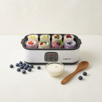 8 Cups Digital Yogurt Maker 180 Ml Glass Cup Yogurt Maker