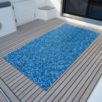Marine Deck Mat with Textured EVA Foam Sheet Trimmable for Kayakers