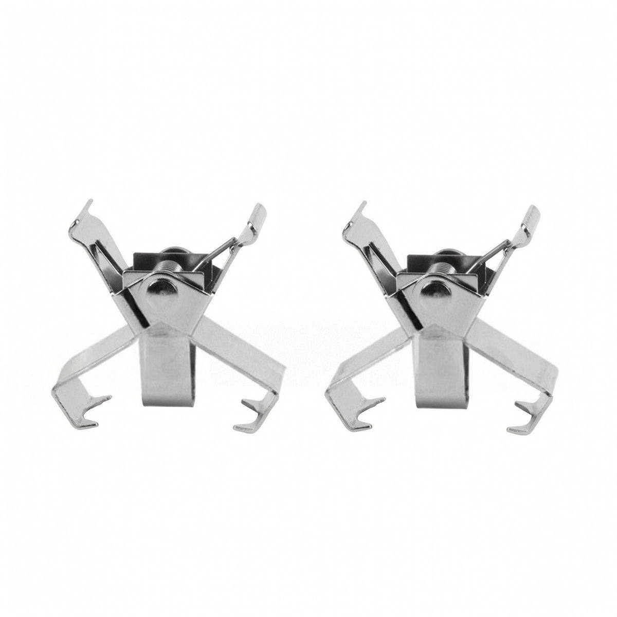 2 Pieces Secure Separator Clamp Reusable Oil Painting Frame Clamp Metal Hardware Silver for Studio