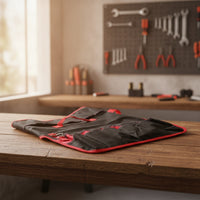 Foldable Hanging Tool Organizer Durable Tool Organizer with Pockets Reinforced Storage Bag Easy Access for Garage, Car Repair